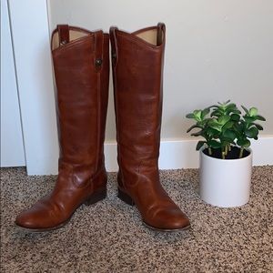 Frye Melissa Leather Riding boots